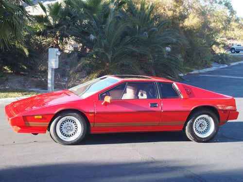 1986 lotus esprit s3 coupe 2-door 2.2l - excellent condition!