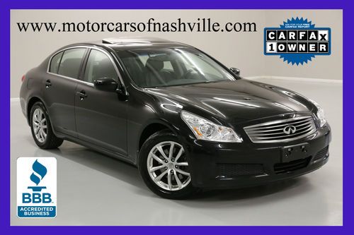 5-day *no reserve* '09 g37x awd navigation xenon back-up full warranty off lease