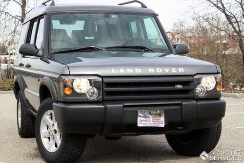 2003 land rover discovery s7 4wd 3rd seat 7 passenger leather
