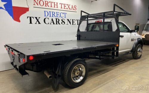 2017 ram 5500 chassis cab tradesman flat bed diesel dually aisin single cab