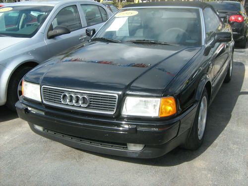 1995 audi cabriolet base convertible 2-door 2.8l