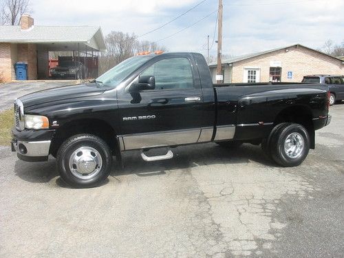 03 dodge ram 3500 slt 4wd 1 ton dullie rare reg cab cummins diesel 5 speed