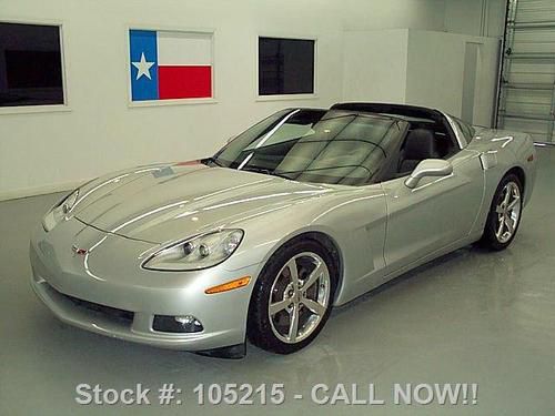 2009 chevy corvette lt ls3 z51 6-speed leather 16k mi! texas direct auto