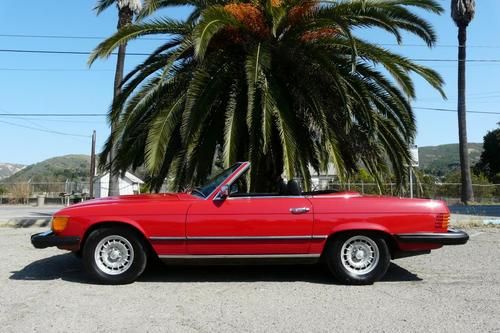 One owner socal 1979 mercedes 450 sl