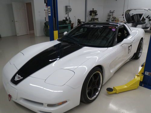 2003 corvette 50th anniversary coupe track car