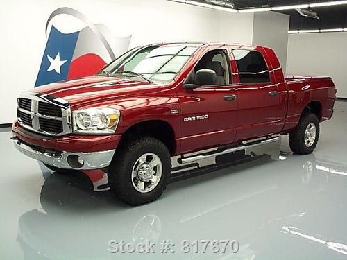 2007 dodge ram mega cab hemi 4x4 6-pass side steps 45k texas direct auto