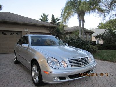 Mercedes benz e500 4matic awd navigation harman kardon 1 elderly owner 27k miles