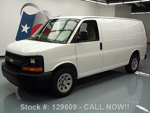 2009 chevy express 1500 cargo van 4.3l v6 shelving 50k texas direct auto