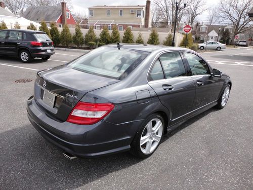 2010 mercedes c300 4matic 4k miles repaired salvage ready to go!!