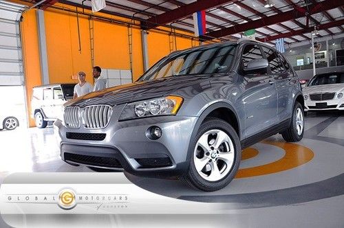 11 bmw x3 xdrive 28i awd 18k 1-owner entry-drive alloys