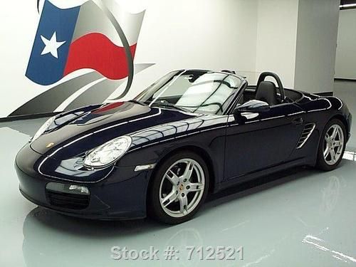 2005 porsche boxster roadster 6-speed dvd xenons 43k mi texas direct auto