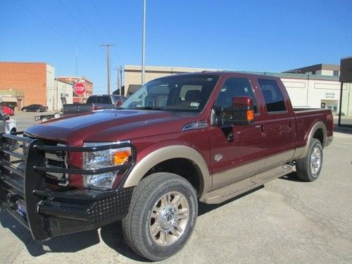 King ranch 3/4 ton heated cooled seats fx4 3.55 20 camera remote start upfitter