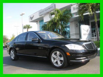 11 black s-550 sedan *keyless go *heated &amp; ventilated seats *low mi *navigation