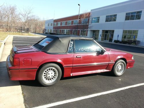 1989 mustang gt 5.0 convertible - 31k original miles - clean!!!