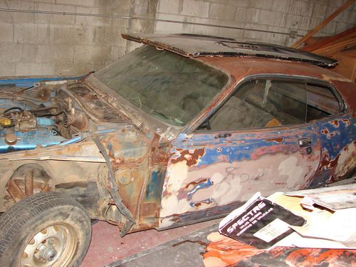 1971 plymouth roadrunner 383 4 barrel n96 fresh air grabber hood project car