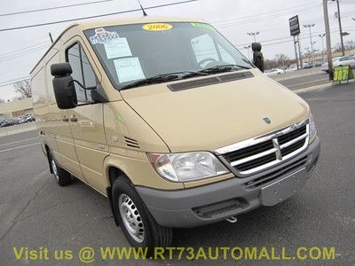 2006 mercedes sprinter 2500 diesel 140'wb dodge *1 owner*carfax crtfd+++ 24mpg