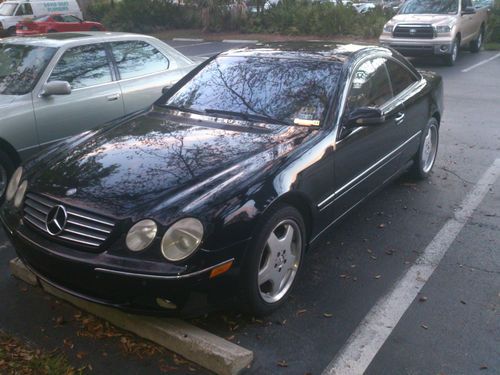 2002 mercedes-benz cl500 base coupe 2-door 5.0l