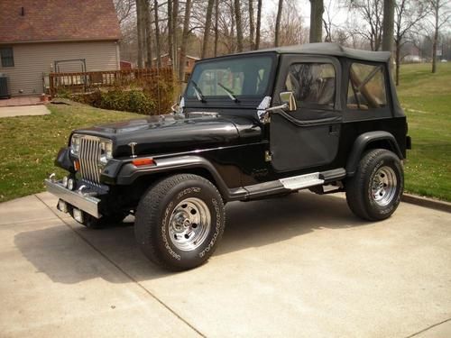 1989 jeep wrangler  laredo yj rebuilt engine with 15,000 no rust