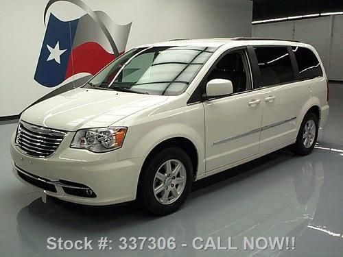 2012 chrysler town &amp; country touring leather dvd 29k mi texas direct auto