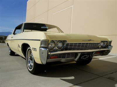 1968 chevrolet impala 396 big block matching #'s super rare optioned no reserve