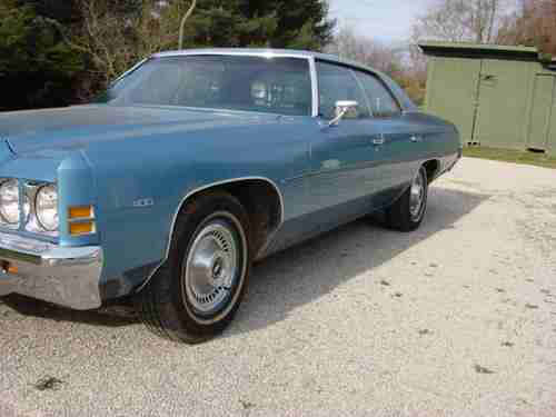 1972 Chevrolet Impala Sports Sedan 4dr 58K MILES Triple Blue Beauty- Must See!!, image 2