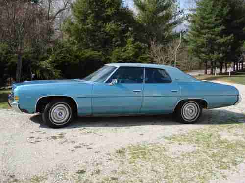 1972 Chevrolet Impala Sports Sedan 4dr 58K MILES Triple Blue Beauty- Must See!!, image 3