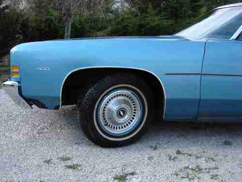 1972 Chevrolet Impala Sports Sedan 4dr 58K MILES Triple Blue Beauty- Must See!!, image 4