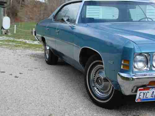 1972 Chevrolet Impala Sports Sedan 4dr 58K MILES Triple Blue Beauty- Must See!!, image 11