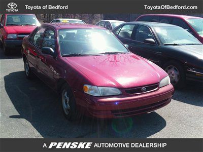 2000 toyota corolla ve 162k low reserve