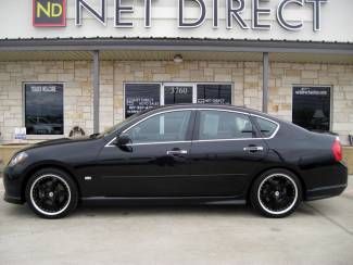 07 infiniti m class sport nav sunroof htd leather 70k net direct auto texas