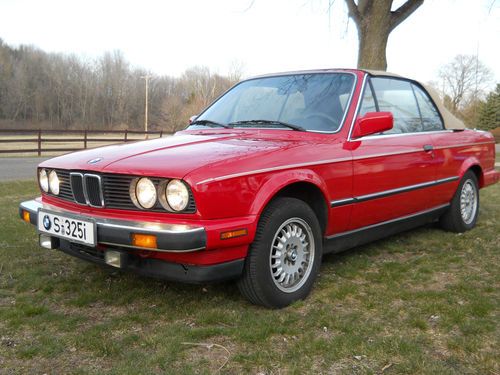 1987 bmw 325i base convertible 2-door 2.5l