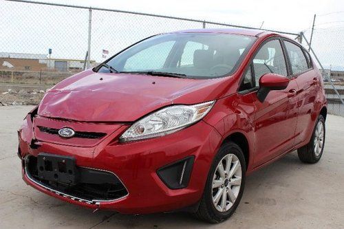 2011 ford fiesta se damaged salvage fixer runs! only 18k miles economical l@@k!!