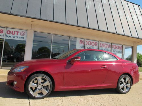 2010 lexus is350 c convertible 2-door 3.5l