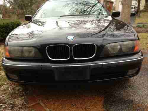 1999 BMW 528i ONLY 62k MILES 1 OWNER Immaculate Black on Black Free Shipping!!!, US $8,550.00, image 9