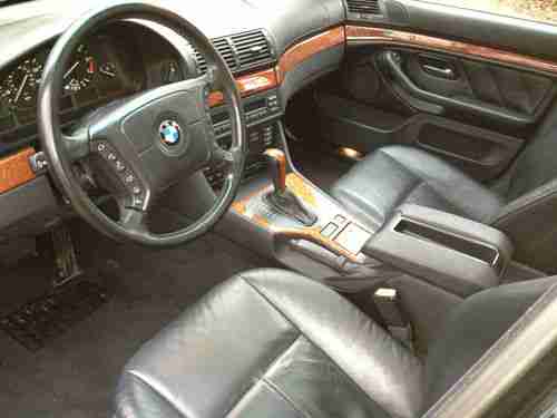 1999 BMW 528i ONLY 62k MILES 1 OWNER Immaculate Black on Black Free Shipping!!!, US $8,550.00, image 10