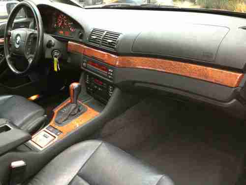 1999 BMW 528i ONLY 62k MILES 1 OWNER Immaculate Black on Black Free Shipping!!!, US $8,550.00, image 14