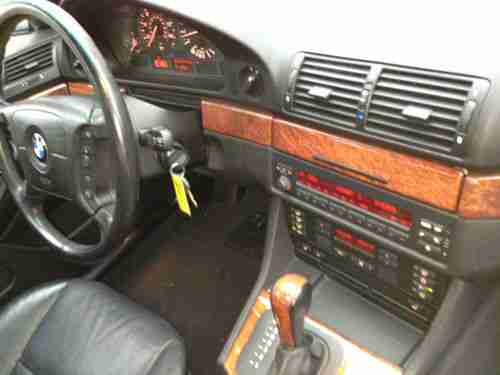1999 BMW 528i ONLY 62k MILES 1 OWNER Immaculate Black on Black Free Shipping!!!, US $8,550.00, image 15