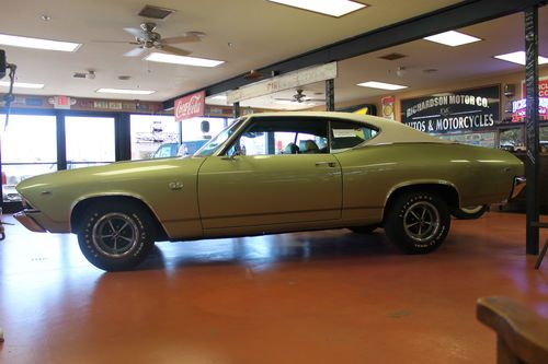 1969 chevrolet chevelle ss 396cu. in. 4 speed muncie posi rear end numbers match