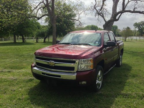 2009 chevrolet silverado 1500 lt crew cab pickup 4-door 5.3l