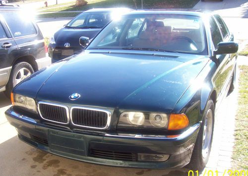 1998 bmw 740il base sedan 4-door 4.4l: strong-running and well-maintained