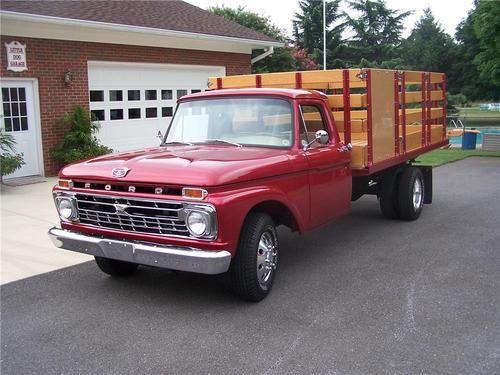 1966 ford hot rod stake pick-up truck