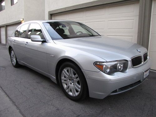 2002 745i bmw, 85k, 1 owner, nav, excellent 7 series