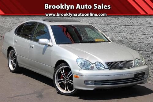 2005 lexus gs 300 gs300 salvage runs and drives 100% salvage title 20" wheels!