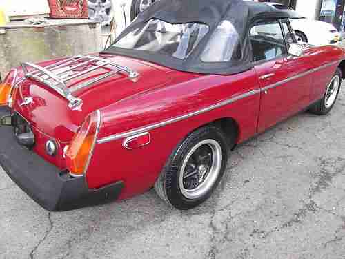 1977 MG MGB CONVERTIBLE TOURING 4SPD 88,552 MILES LOTS OF NEW PARTS, US $2,590.00, image 3