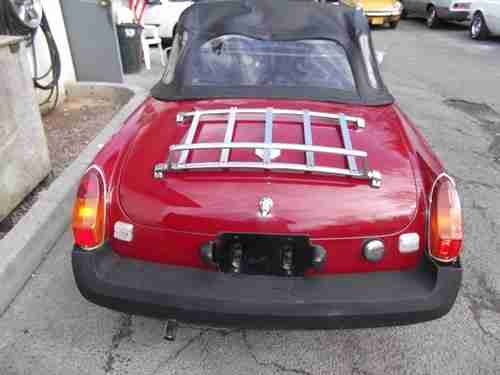 1977 MG MGB CONVERTIBLE TOURING 4SPD 88,552 MILES LOTS OF NEW PARTS, US $2,590.00, image 4