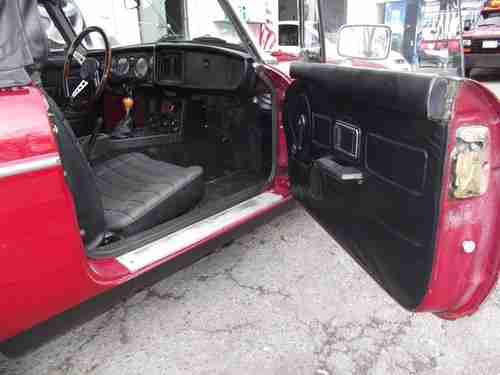 1977 MG MGB CONVERTIBLE TOURING 4SPD 88,552 MILES LOTS OF NEW PARTS, US $2,590.00, image 11