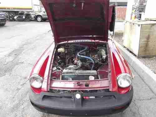 1977 MG MGB CONVERTIBLE TOURING 4SPD 88,552 MILES LOTS OF NEW PARTS, US $2,590.00, image 19