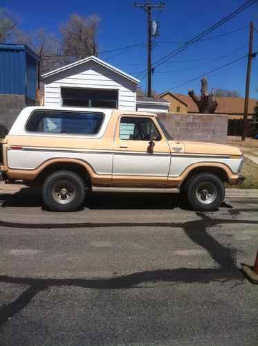 1978 ford bronco ranger xlt 4x4