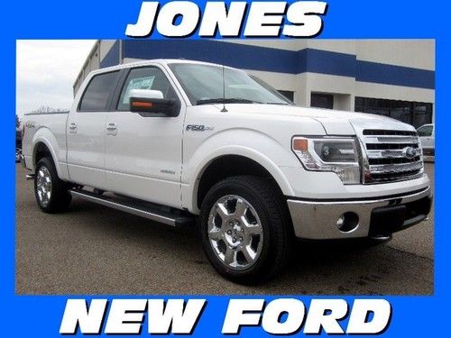 New 2013 ford f-150 4wd supercrew lariat ecoboost msrp $51750