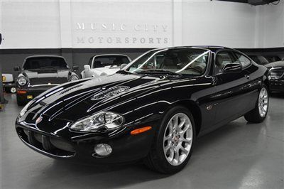 Rare hard to find black xkr coupe with full services